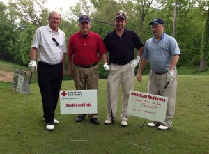 Strellis & Field sponsors a Red Cross Golf Event at Mystic Oak Golf Club