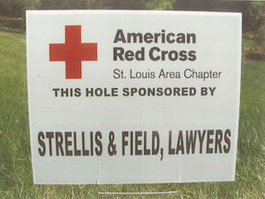 Strellis & Field sponsors the 2014 American Red Cross Golf Event held at Annbriar Golf Course in Waterloo, Illinois